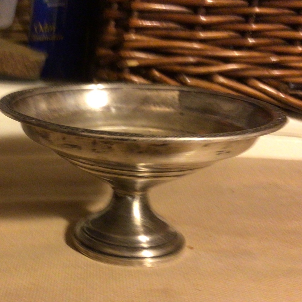 Sterling silver candy dish